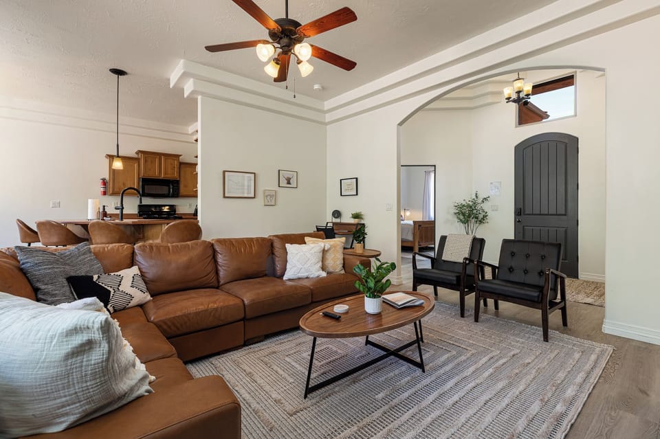 Comfortable seating for everyone to enjoy.