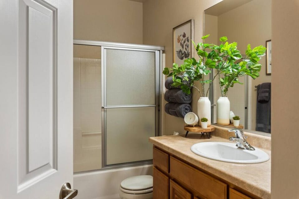 Full guest bathroom