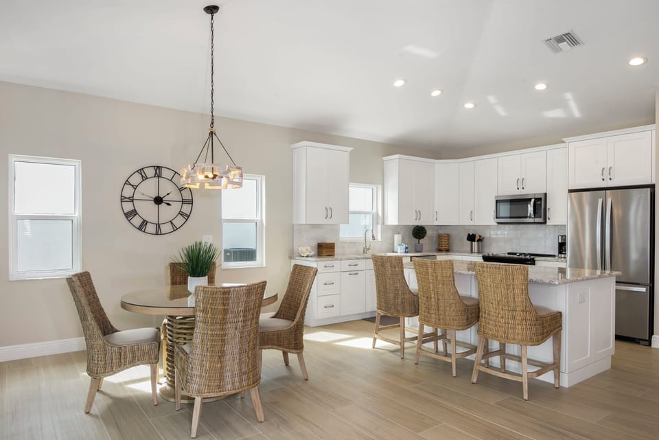 Kitchen and Dining Area
