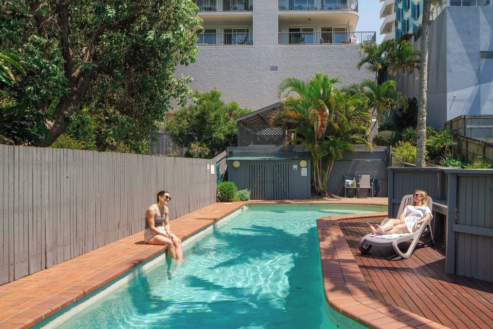 Enjoy the complex pool in the sun!