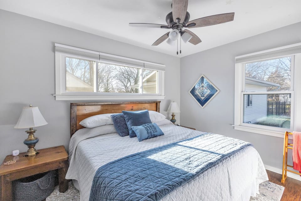 The Quilt room - king bedroom