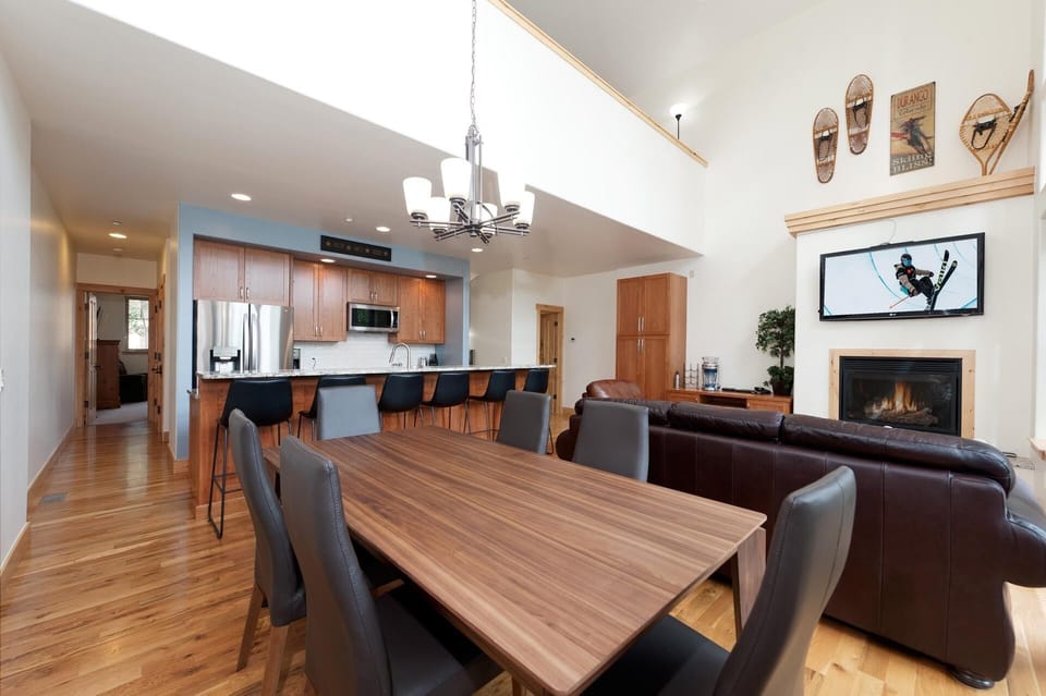 Main Living and Dining Spaces and Kitchen