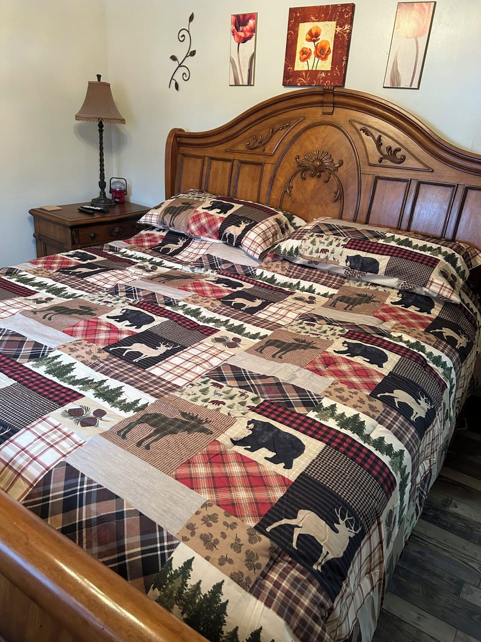 Master Bdr King Size New Mattress W/Shower & Commode