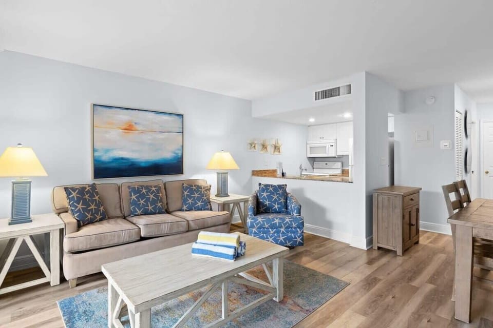 Sleeper sofa and living space