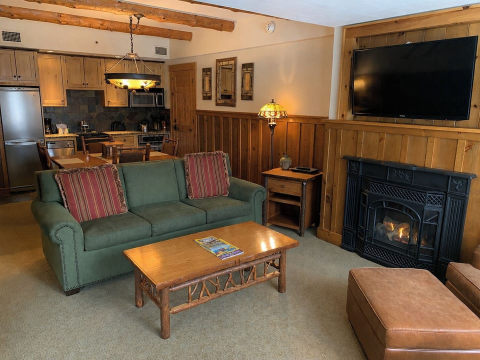 View from Living Room into dining area and kitchen.