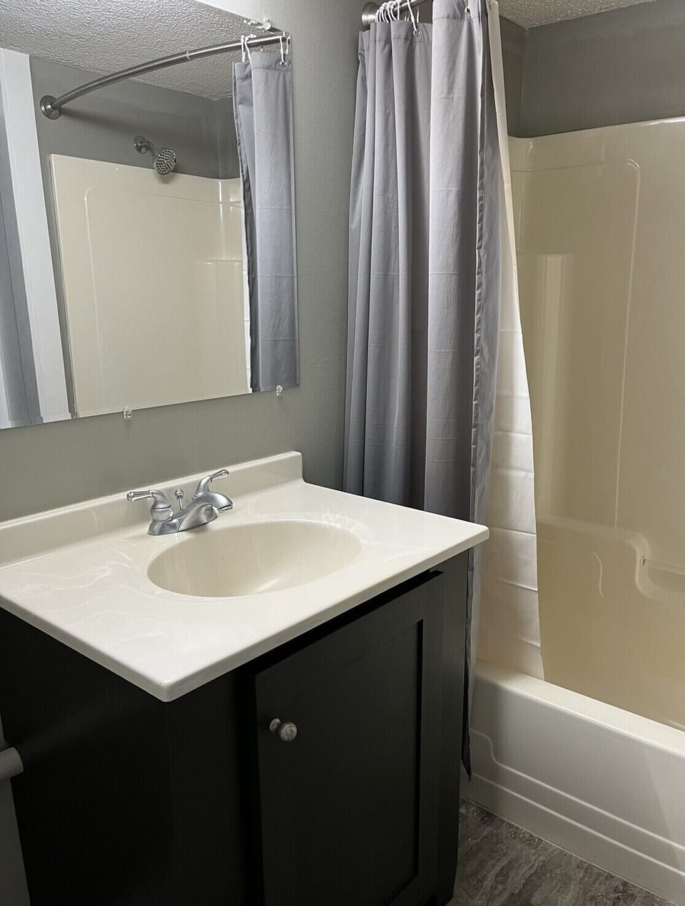 First floor bathroom vanity.