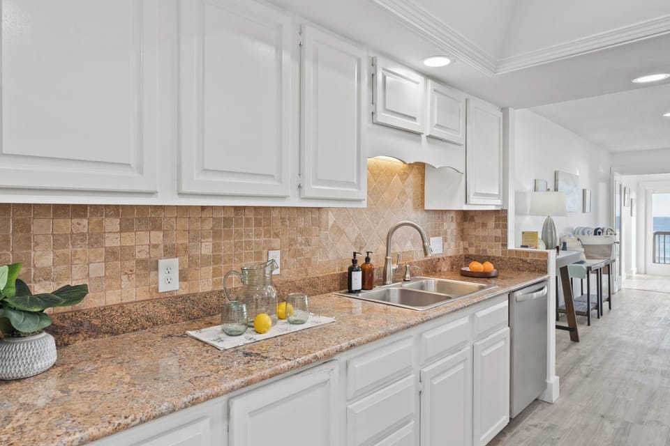 Inviting kitchen.