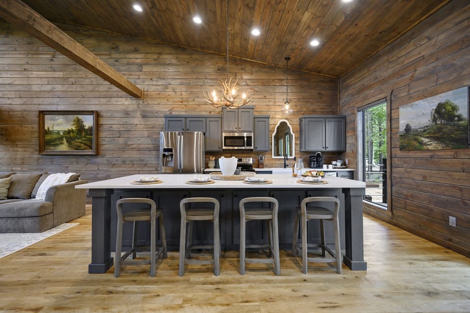 Modern rustic kitchen 