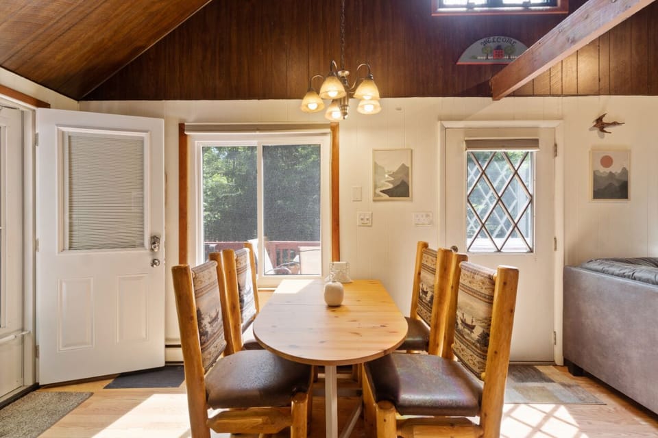 Bask in the natural light that fills our inviting dining area,