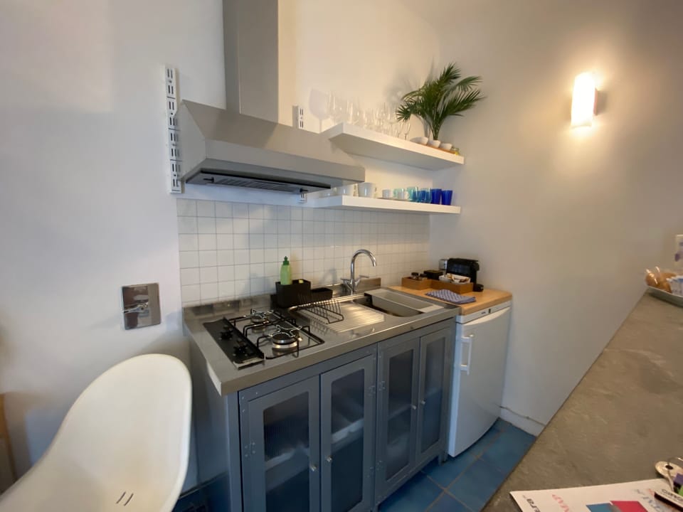 Apartment, 1 Bedroom, Kitchen | Private kitchen | Fridge, espresso maker, coffee/tea maker, electric kettle