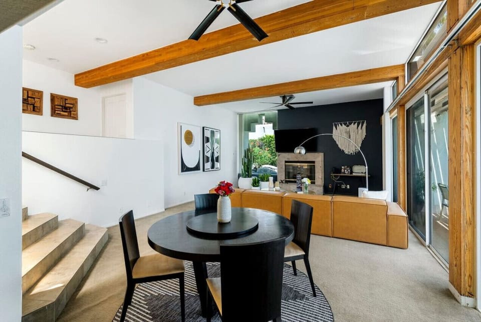 Stylish comfort meets modern elegance—dine, unwind, and feel at home.