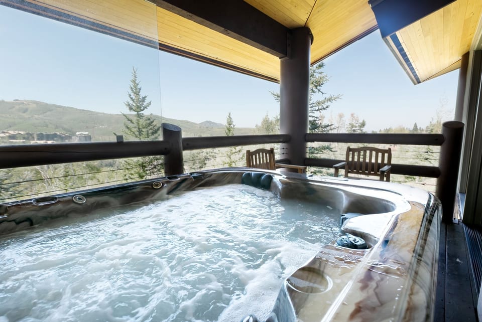 Jacuzzi, Hot Tub, Tub, Railing