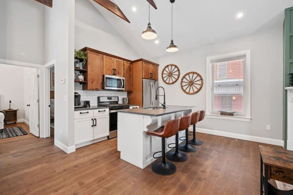 Newly updated designer kitchen