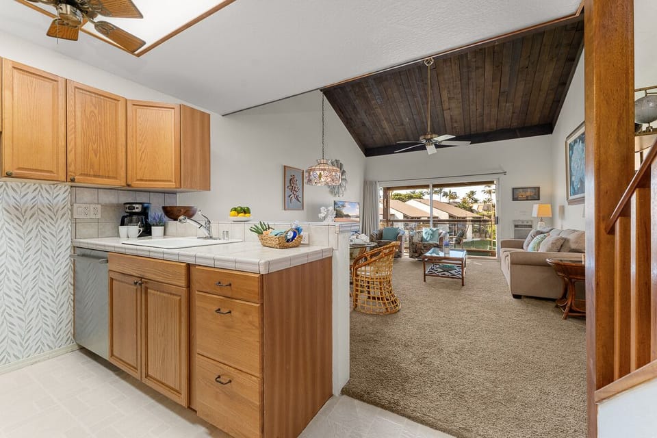 Wooden design counter spaces