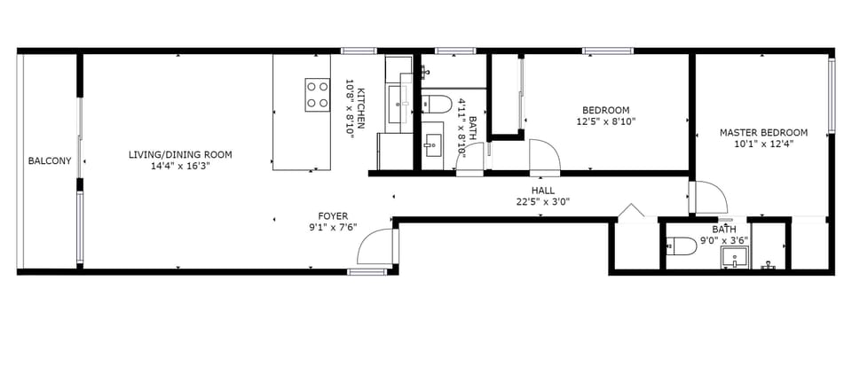Apartment (2 Bedrooms) | Interior