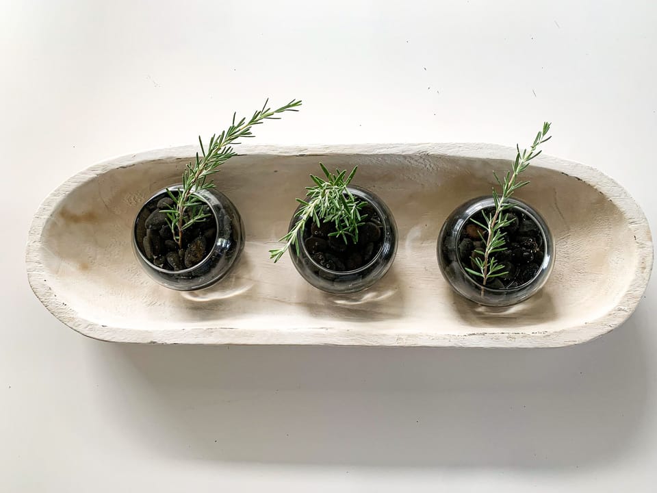 Simple decor to escape into. 