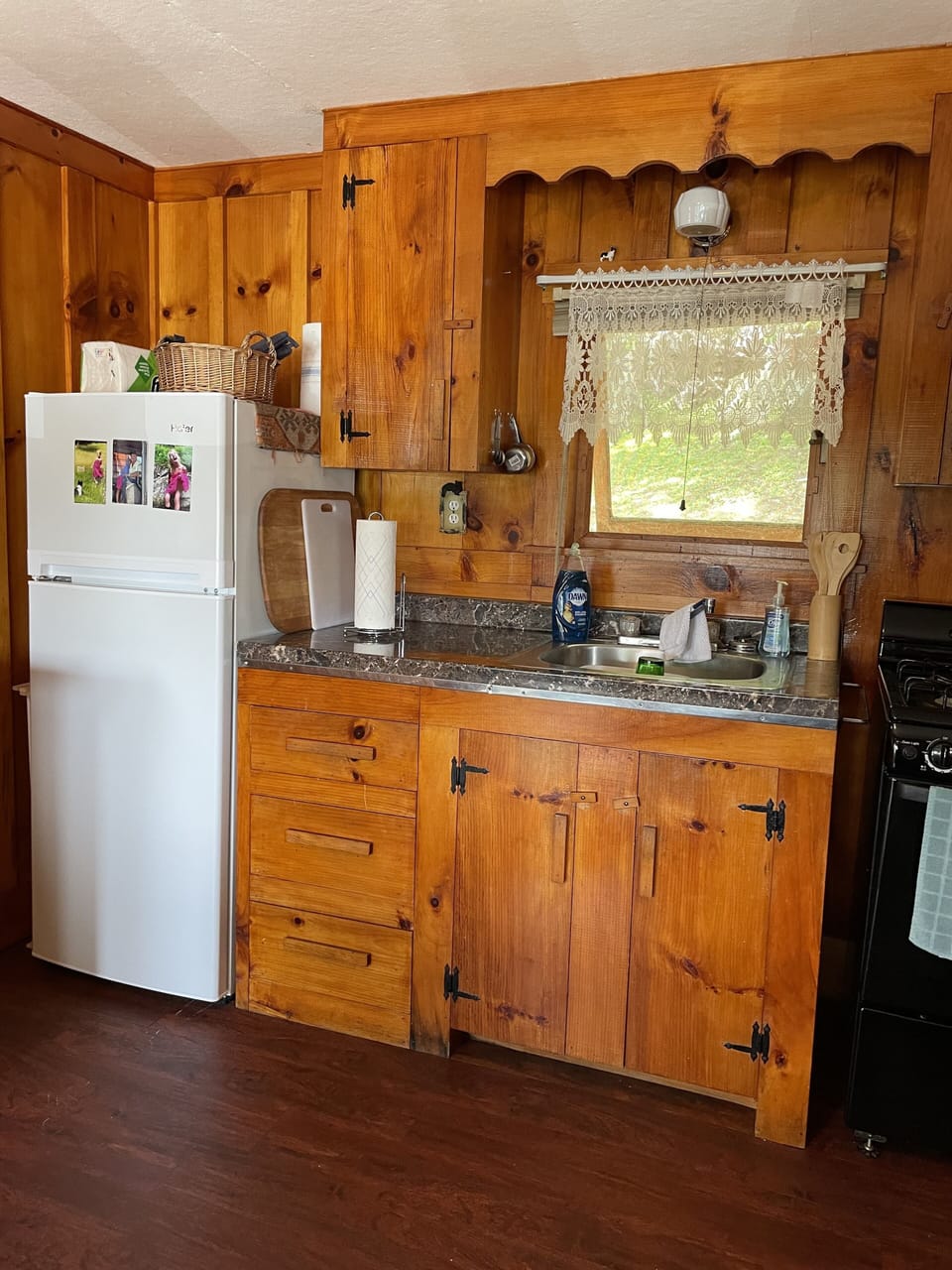 Cook up a feast in our well stocked kitchen.