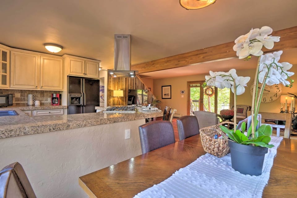 Open concept kitchen