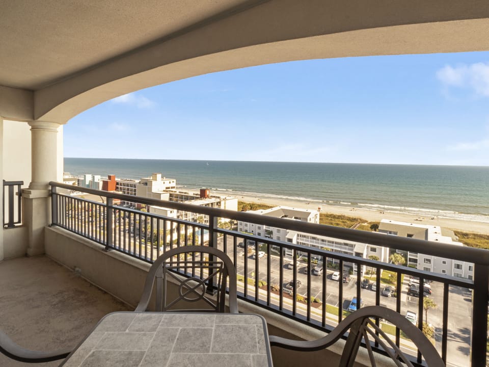 Step onto your private balcony for breathtaking ocean views that stretch endlessly across the horizon.