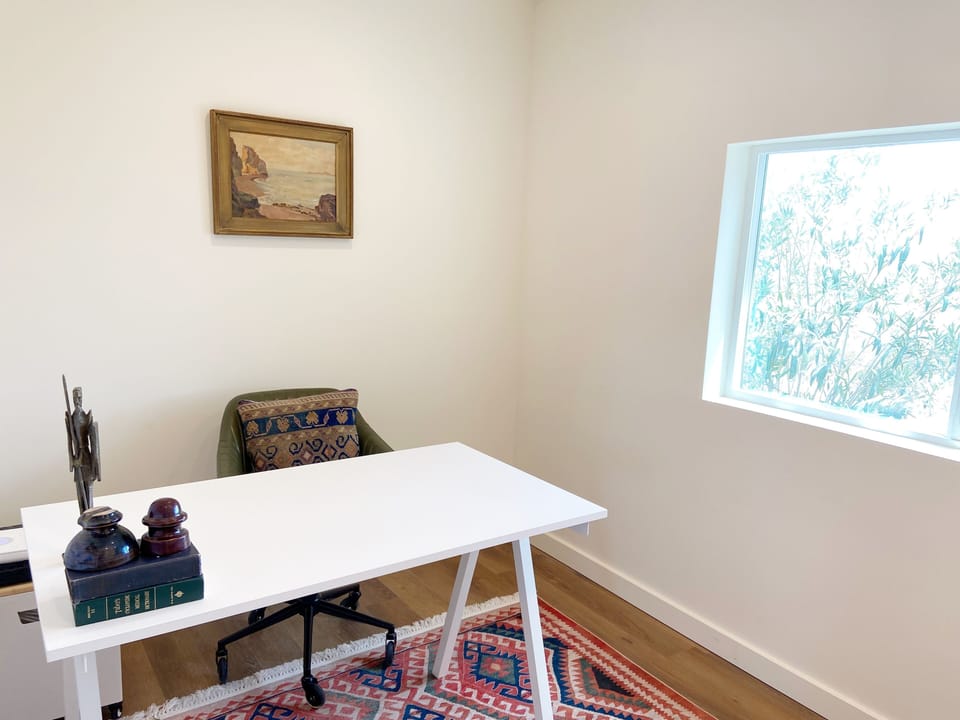 Main House - office with great views