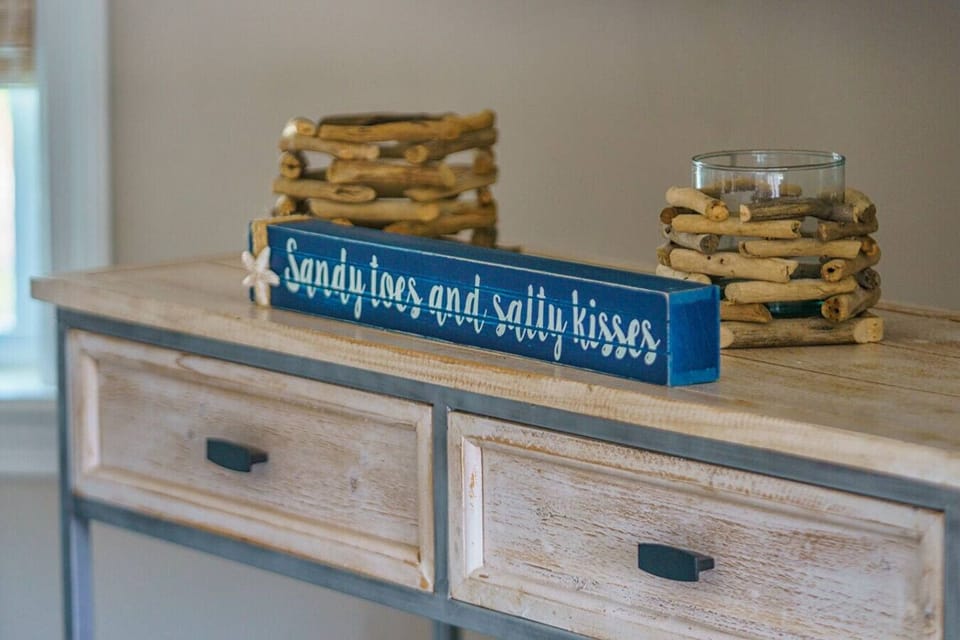 Hand-picked decor with coastal vibes