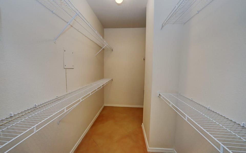 HUGE master walk-in closet