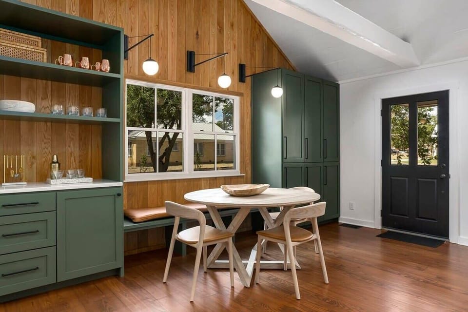 dining + front door.