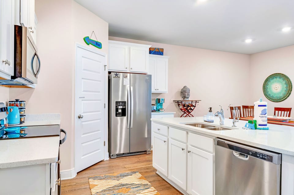 All stainless appliances