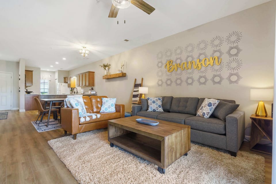 Condo, Multiple Beds, Patio, Golf View (The Branson Experience) | Living area | 42-inch flat-screen TV with digital channels