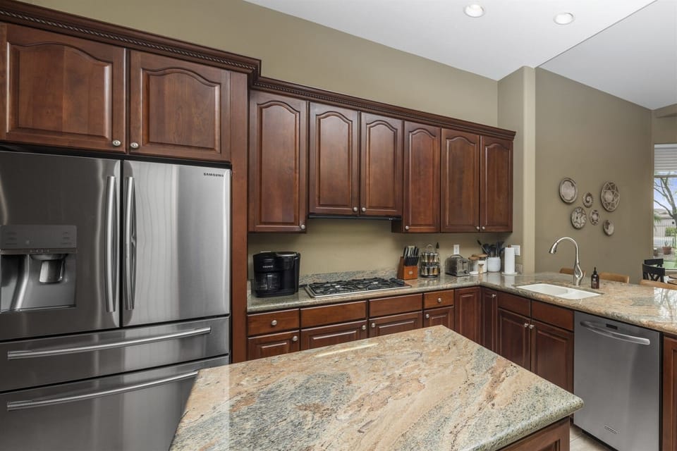 Kitchen with Granite Countertop