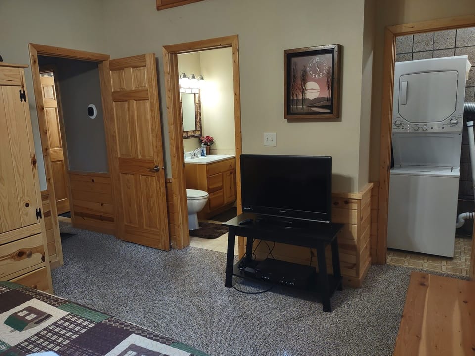 Master Bathroom and Laundry area
