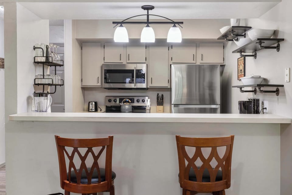 Condo, Multiple Beds, Balcony, Golf View (Golf View Serenity) | Private kitchen | Coffee/tea maker