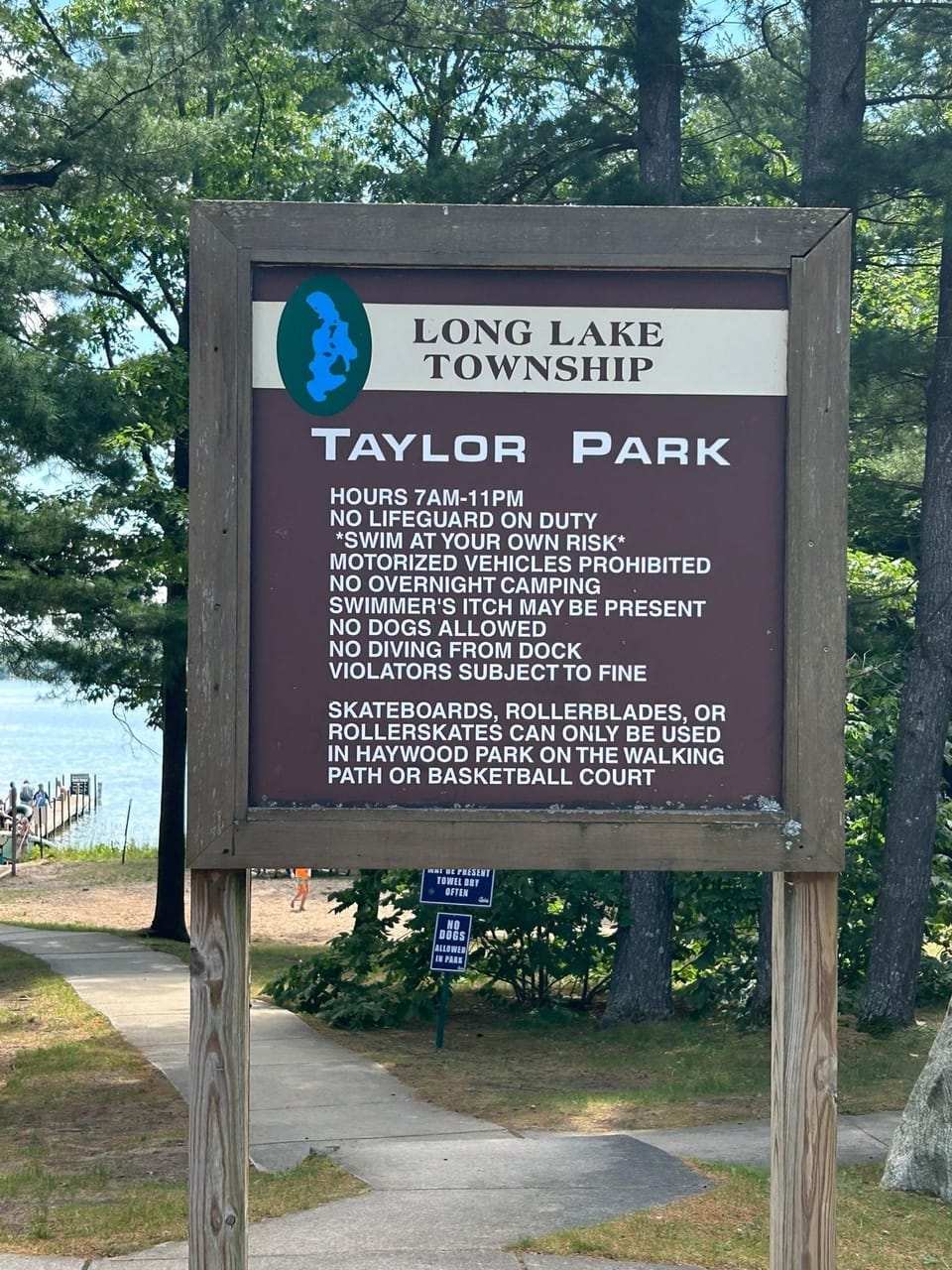 Taylor park- closest lake access