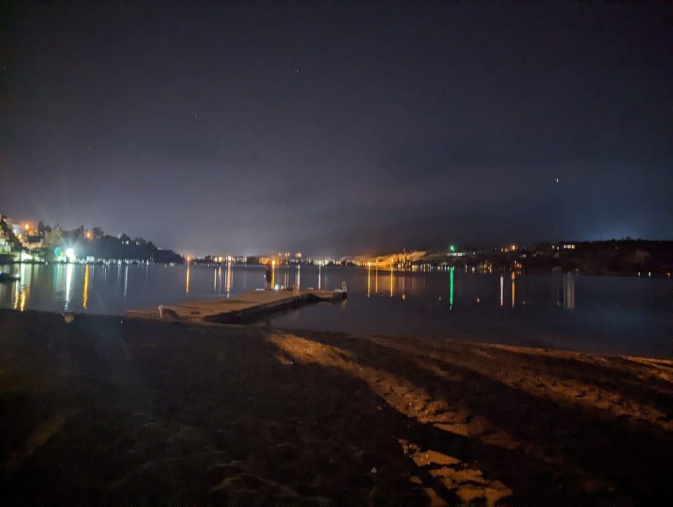 BEACH AT NIGHT