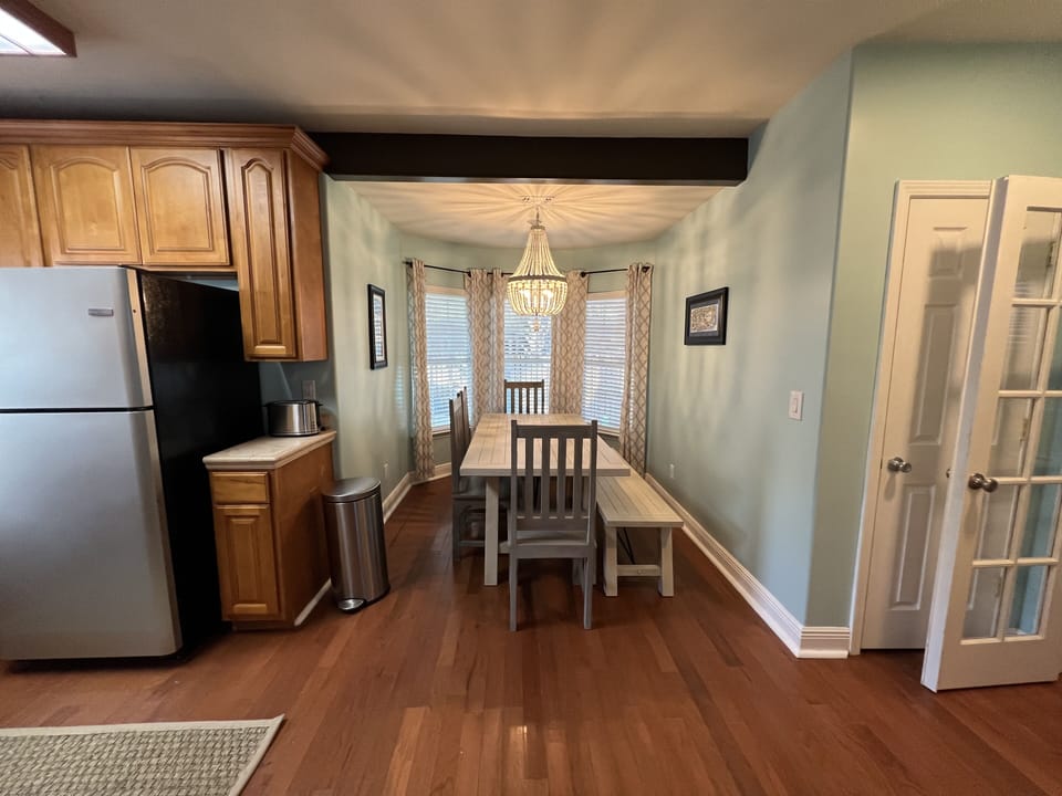 Dining Table with seating for 6.