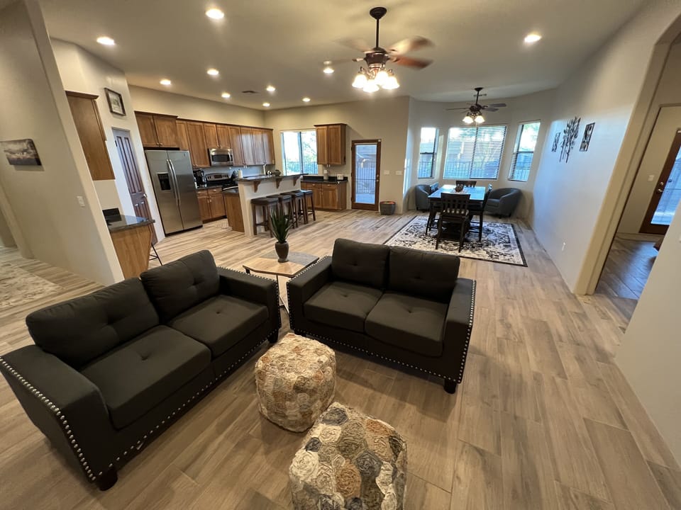Main room for gathering 