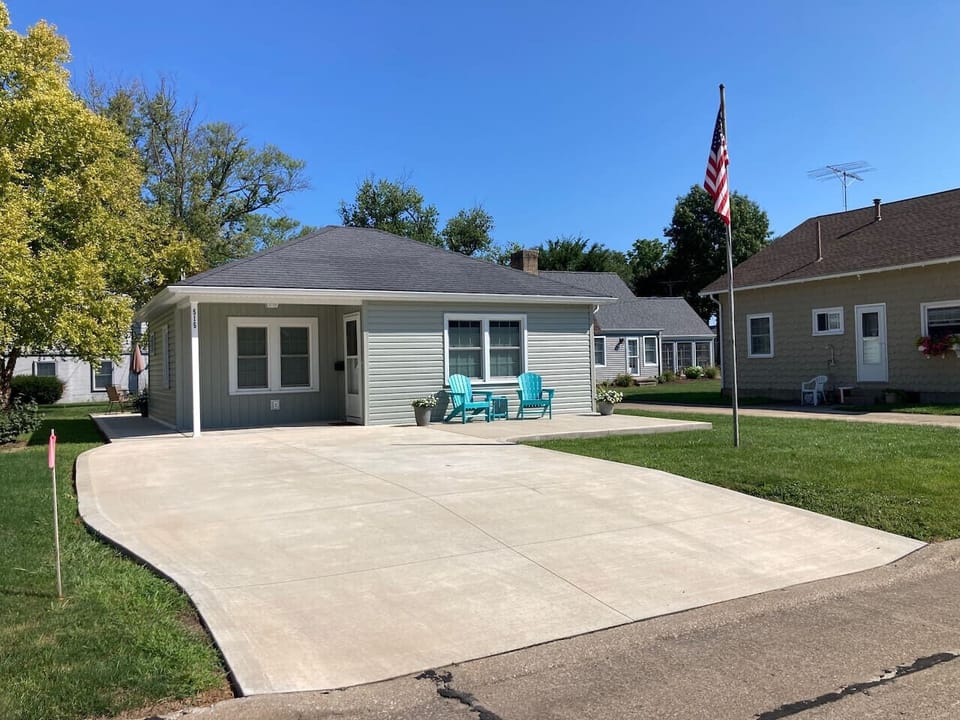 Welcome to our home! Plenty of place to park and we are only 1 block from Lake Erie