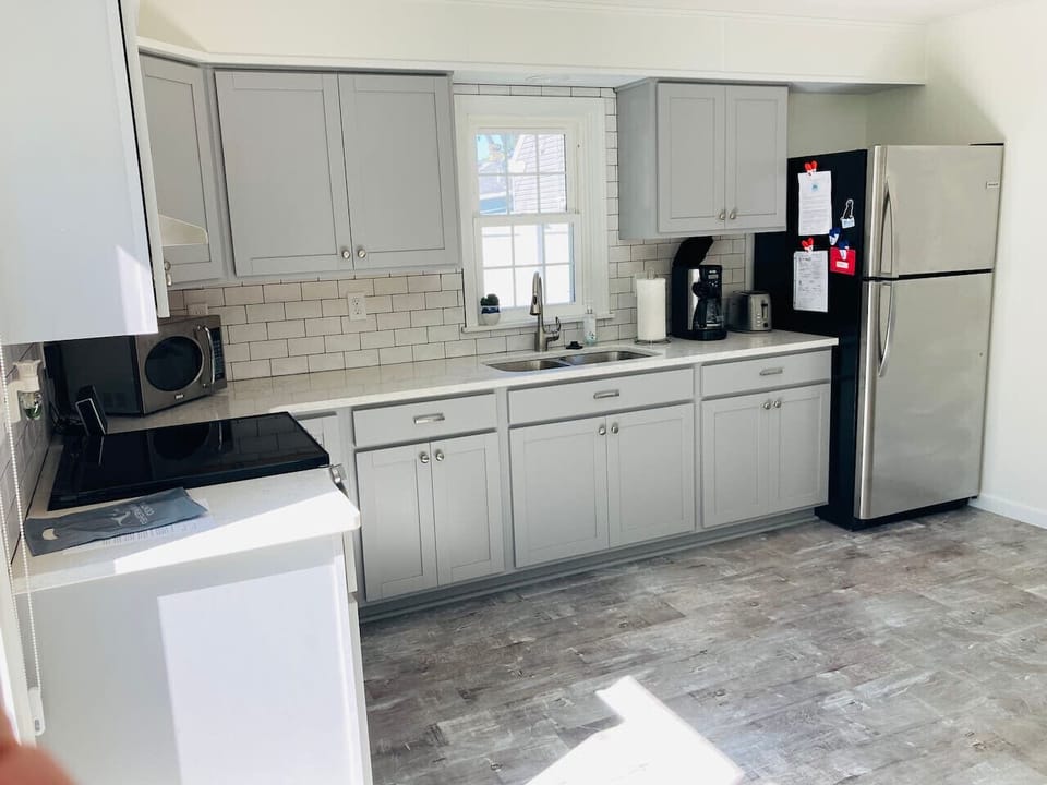 Beautiful open renovated kitchen