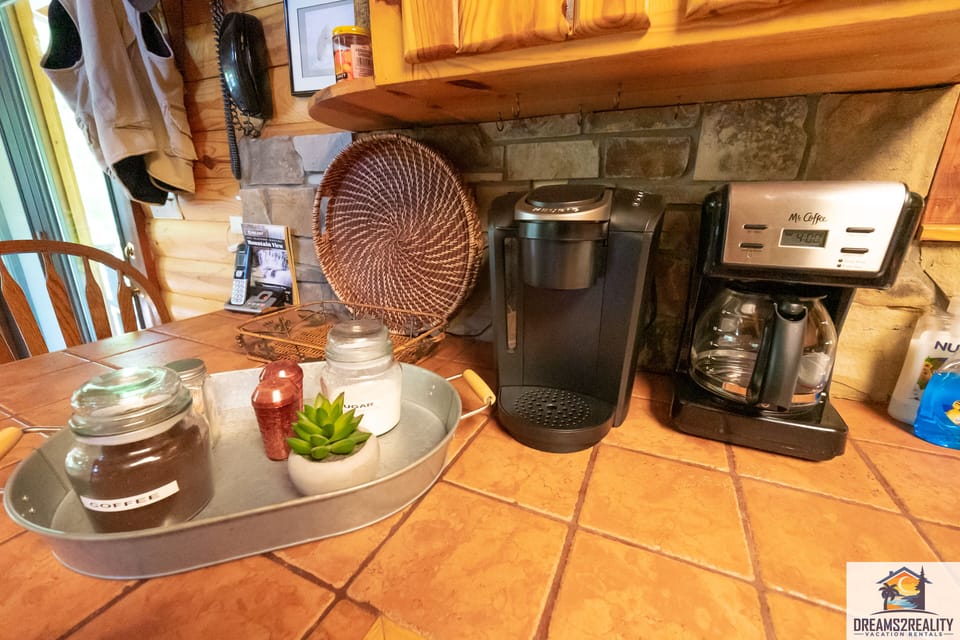 Traditional Drip Coffee Maker and Keurig