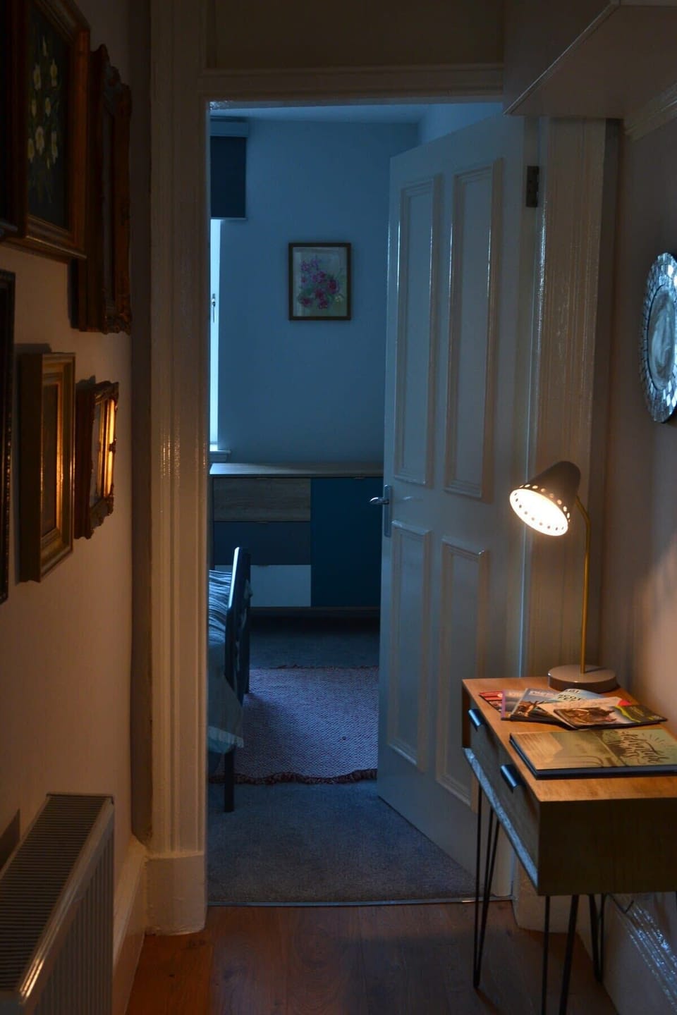 The hallway