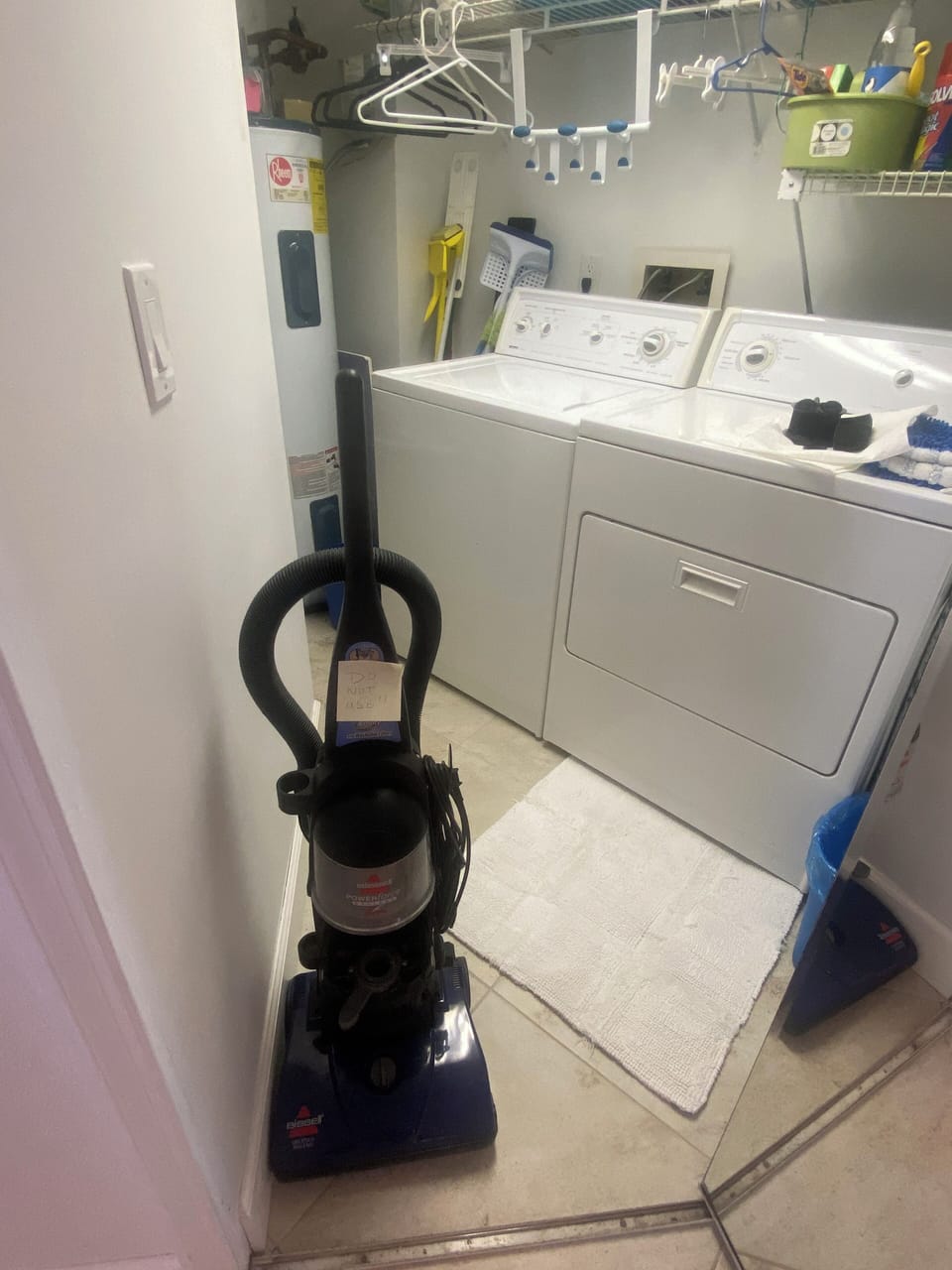 In unit laundry