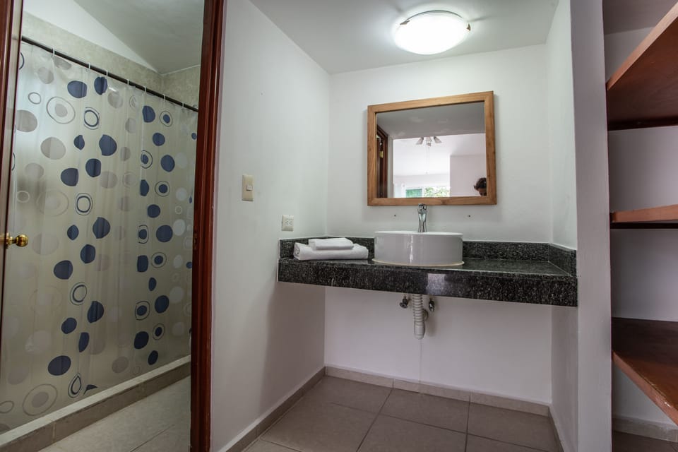 A bathroom 