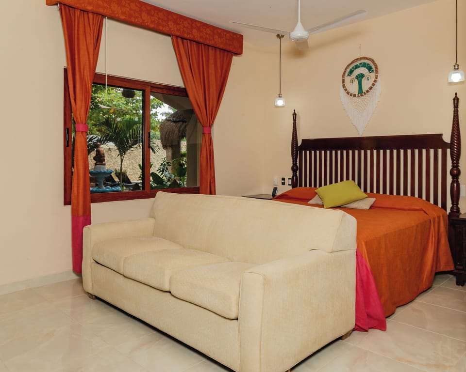 Deluxe Triple Room, Non Smoking, Garden View | Premium bedding, down comforters, pillowtop beds, in-room safe
