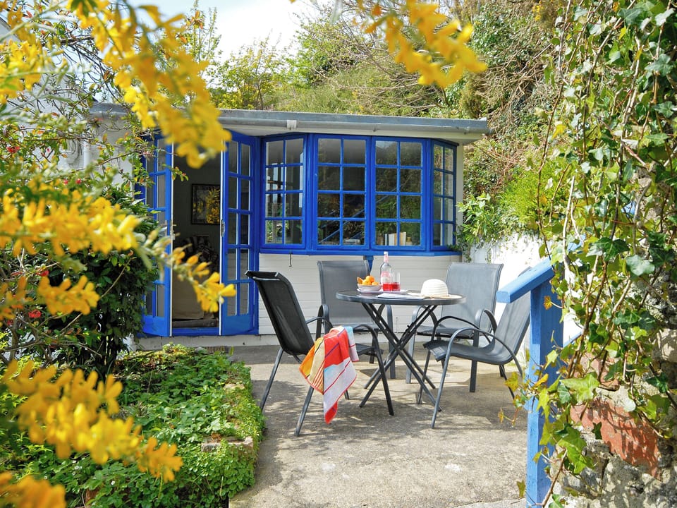 Outdoor area | Crows Cottage, Fishguard