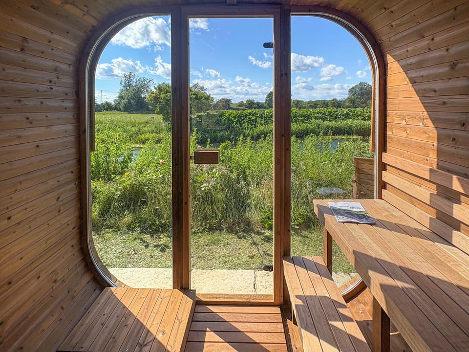 Sauna | The Sett - Fletland Holiday Hamlet , Baston, near Stamford
