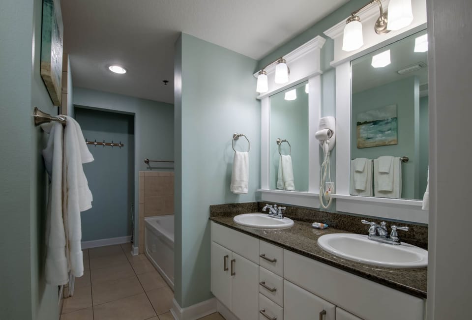 Master bath expanded