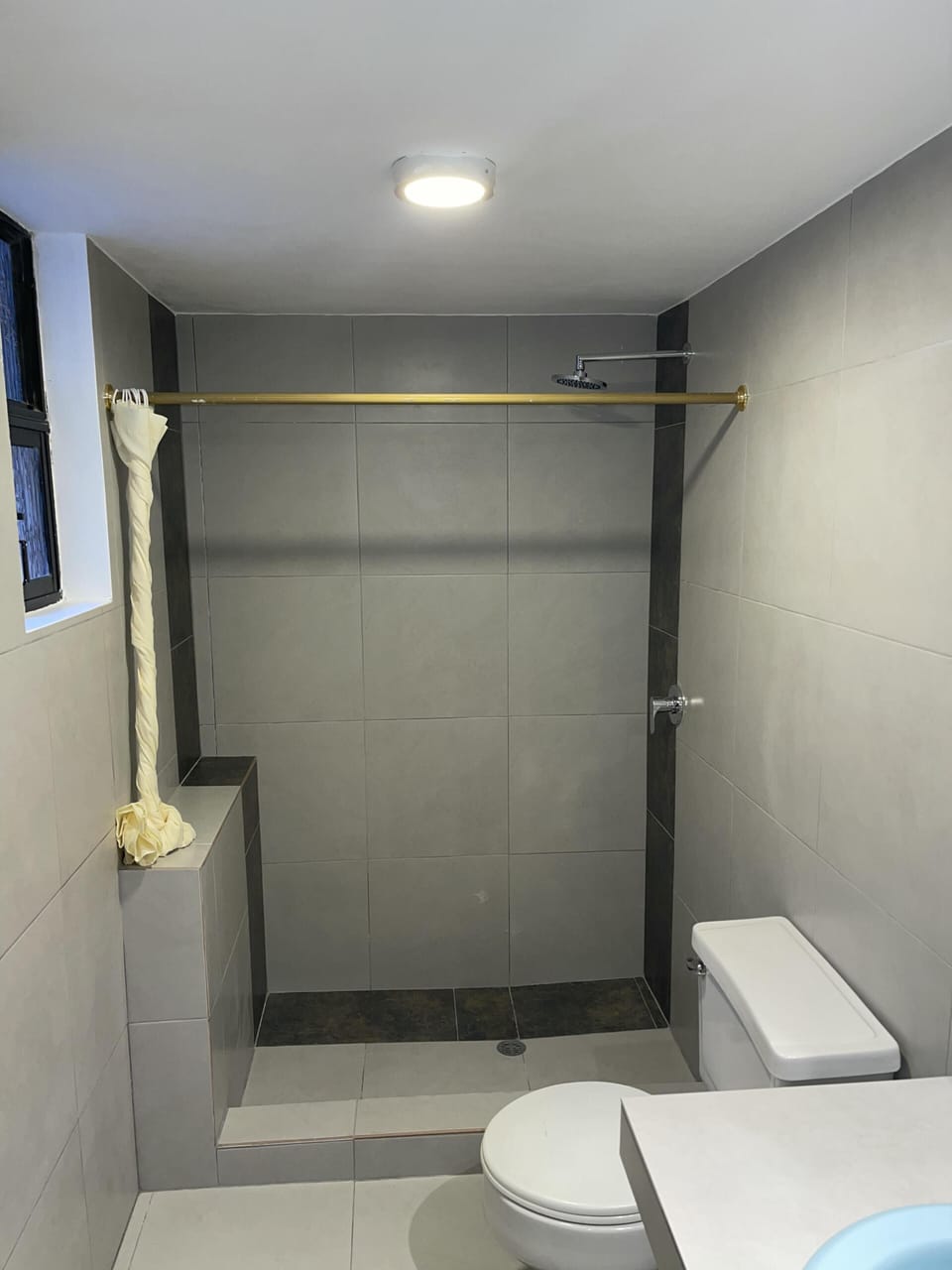 Shower, towels