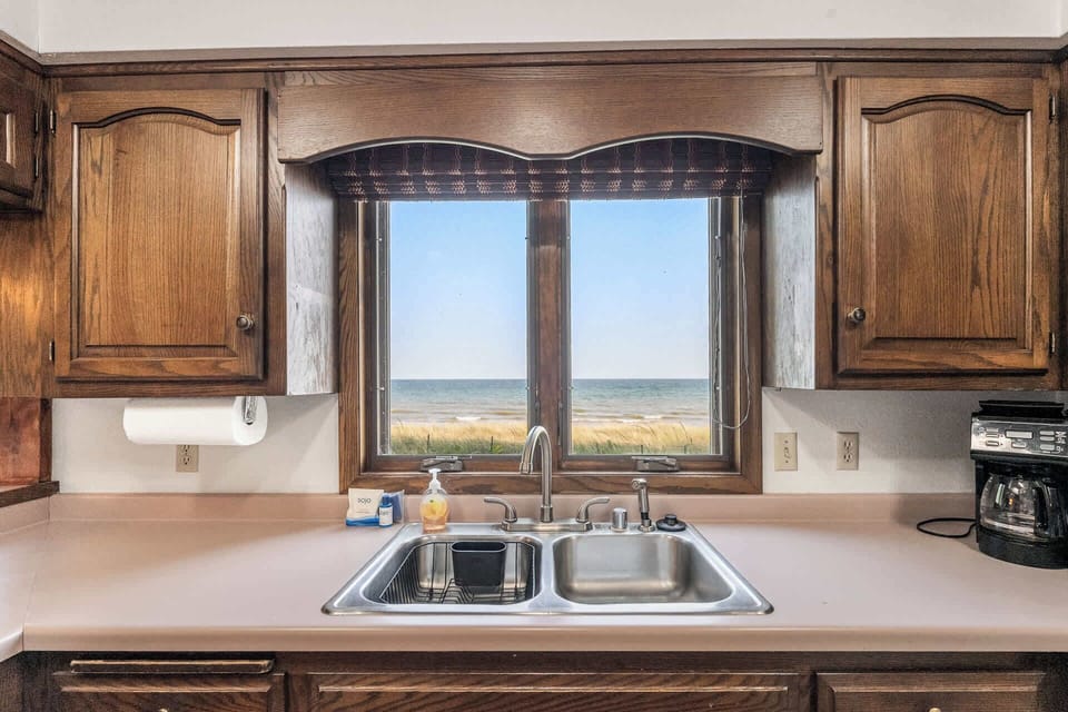 Water Views while doing dishes!