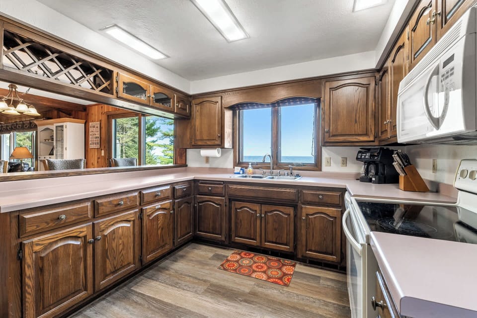 Plenty of Counter Space for food prep