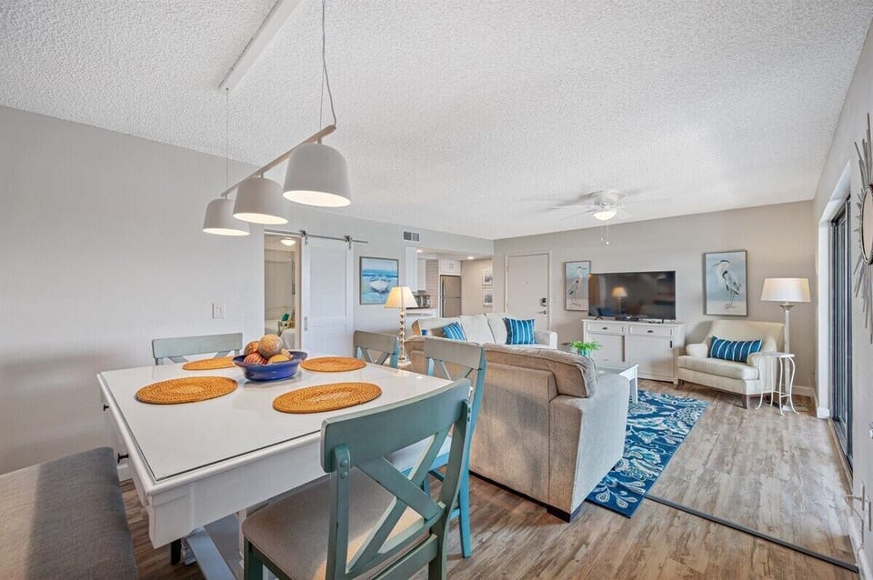 Spacious open concept